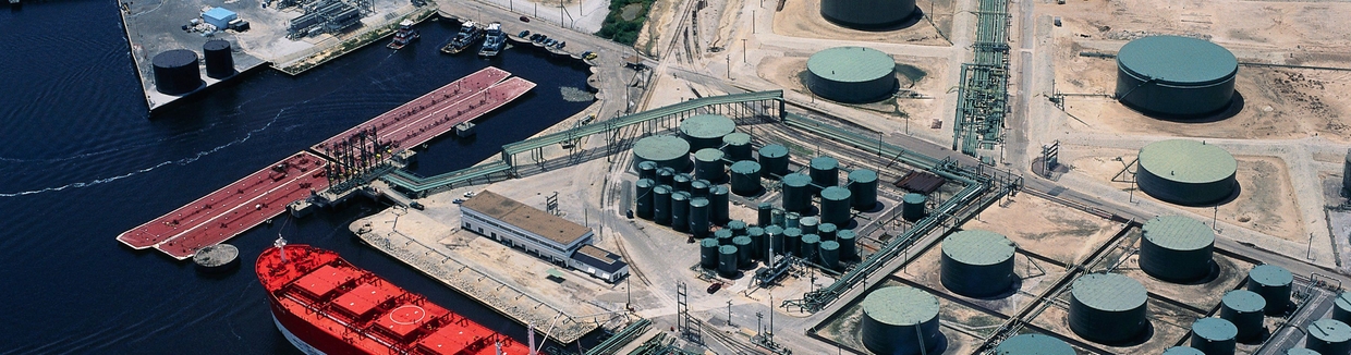 Opbevaring og distribution i olie- og gasindustrien