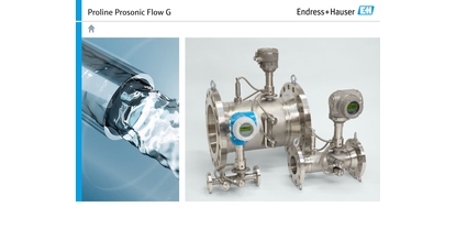 e-bog-cover – Proline Prosonic Flow G 300 og Prosonic Flow G 500