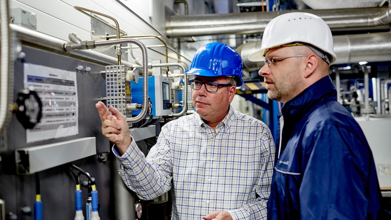 Systemer til overvågning til dampgeneratorer i fødevareindustrien fra Endress+Hauser
