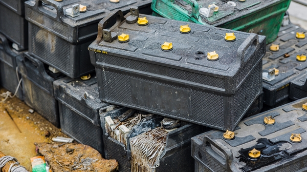 Lithium-batterier, som skal genvindes