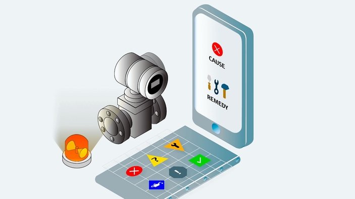 Oversigtsbillede af den IIoT-baserede digitale tjeneste Netilion Health til overvågning af sundhedstilstanden for assets