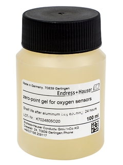 The COY8 zero-point gel bottle for oxygen sensors with a diameter of 40 mm.