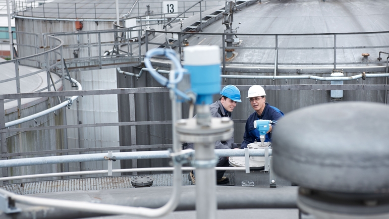 Tankmåling i fødevareindustrien