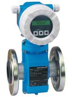 Picture of electromagnetic flowmeter Proline Promag 10L for the water and wastewater industry