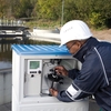 Prøvetagning på et rensningsanlæg med Liquistation CSF48