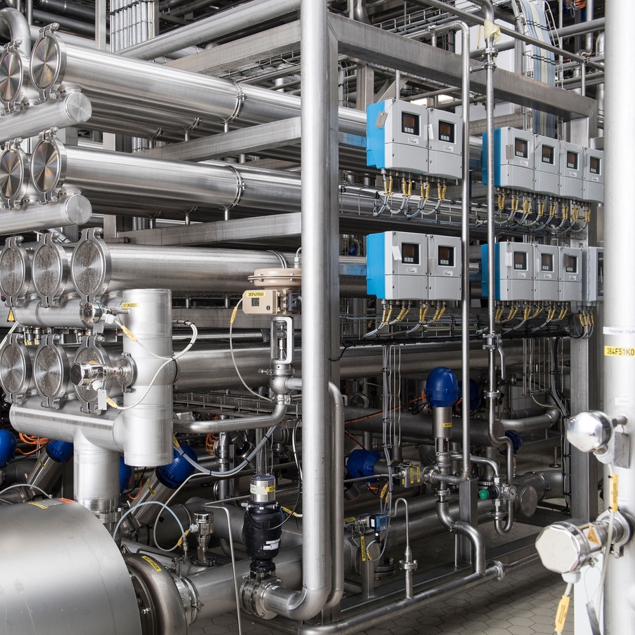 Instrument standardization in a dairy project