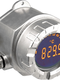 Loop-powered process indicator RIA14 for field installation