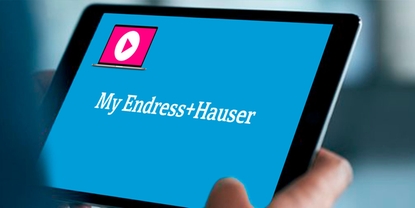 Administrer alle applikationer på endress.com