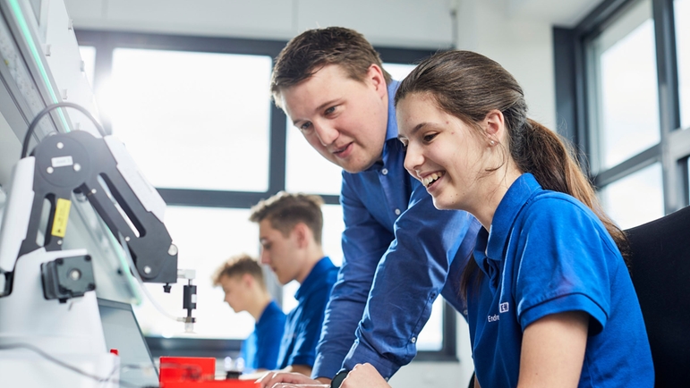 Apprentice at Endress+Hauser.