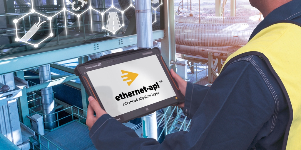 Ethernet-APL på en kemisk fabrik