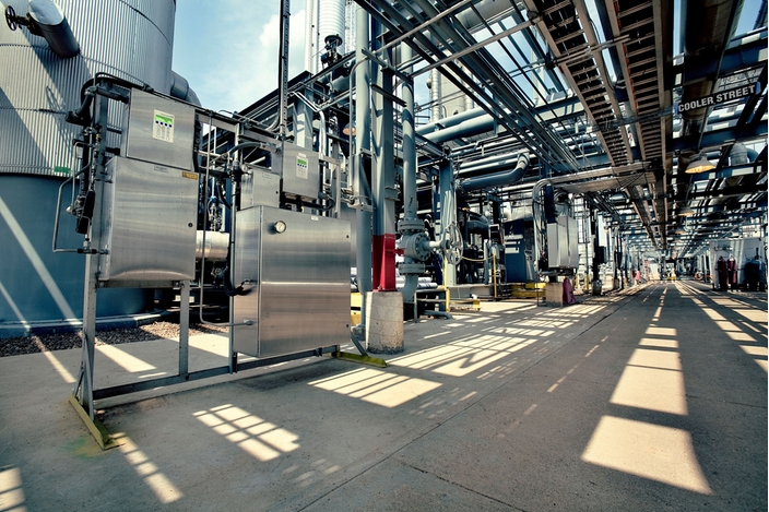 TDLAS gas analyzer installed at plant