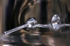 Et termorør i en lukket hygiejneproces til føde- og drikkevarer