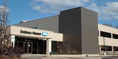 Bygning tilhørende Endress+Hauser Optical Analysis i Ann Arbor, Michigan.