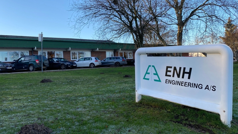 ENH Engineering ligger i Svenstrup, syd for Aalborg.