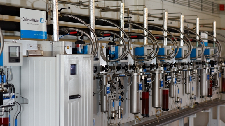 SWAS-system hos GETEC SWISS.PARK