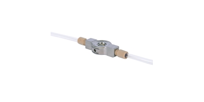 Image of a Raman micro flow cell for downstream bioprocessing