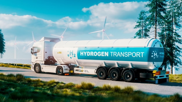 Trucktransport af hydrogen