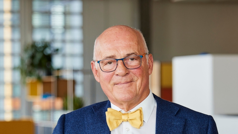 Klaus Endress, mangeårig CEO og bestyrelsesformand i Endress+Hauser-koncernen