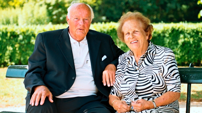 Georg H Endress (1924-2008) og Alice Endress Vogt (1919-2016) havde været gift siden 1946.