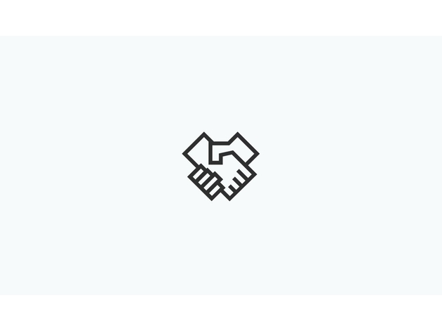 Handshake som repræsentativt ikon for Support & services