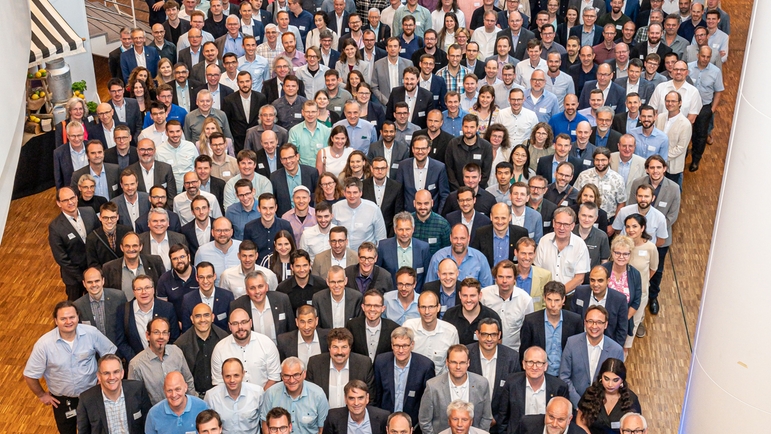 Over 400 opfindere blev fejret på Endress+Hausers Innovators' Meeting.